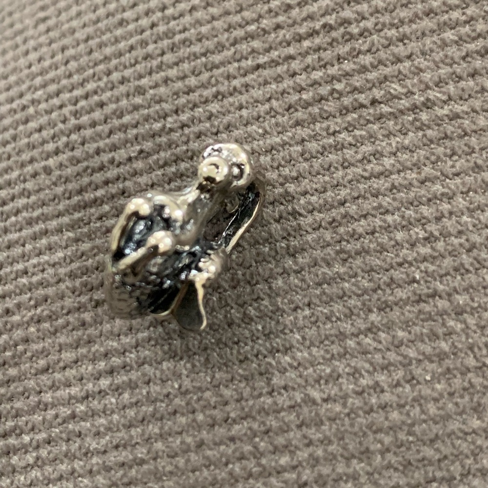 Retired Sterling Silver Trollbead Capricorn Bead  TAGBE-30111